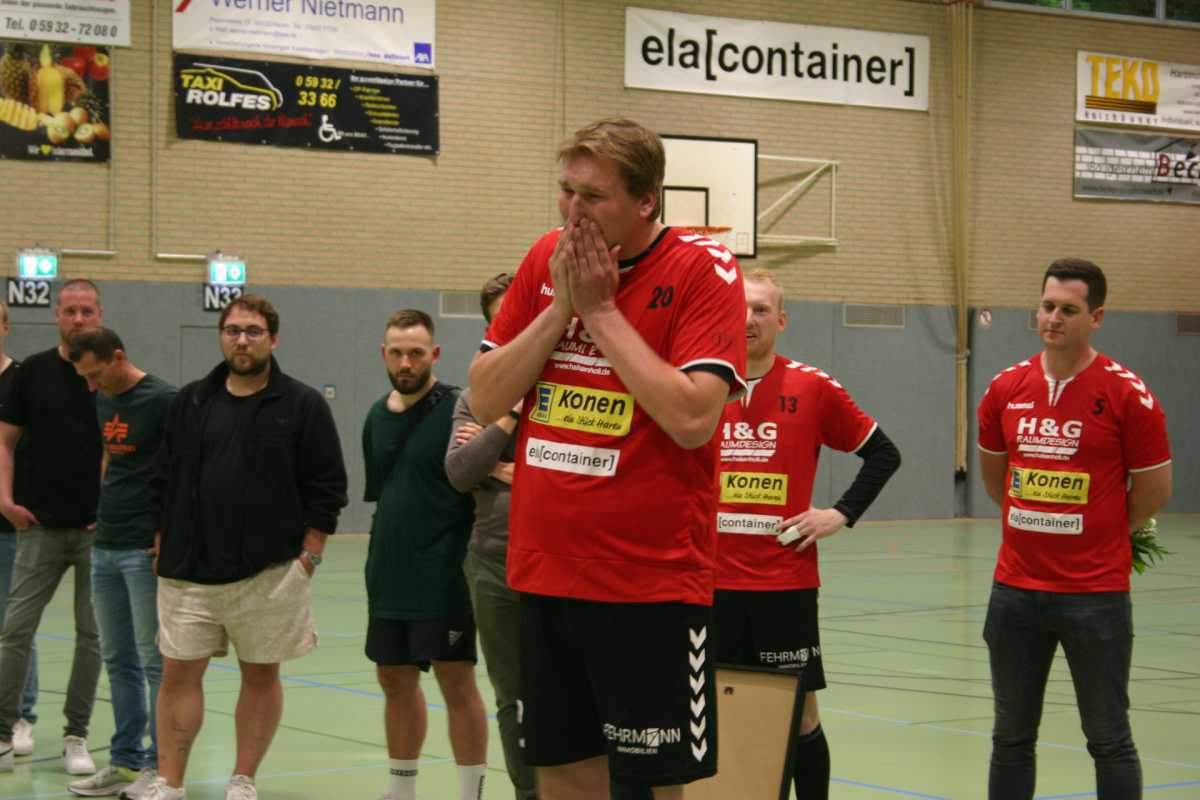 Letztes Spiel einer Harener Handball-Legende