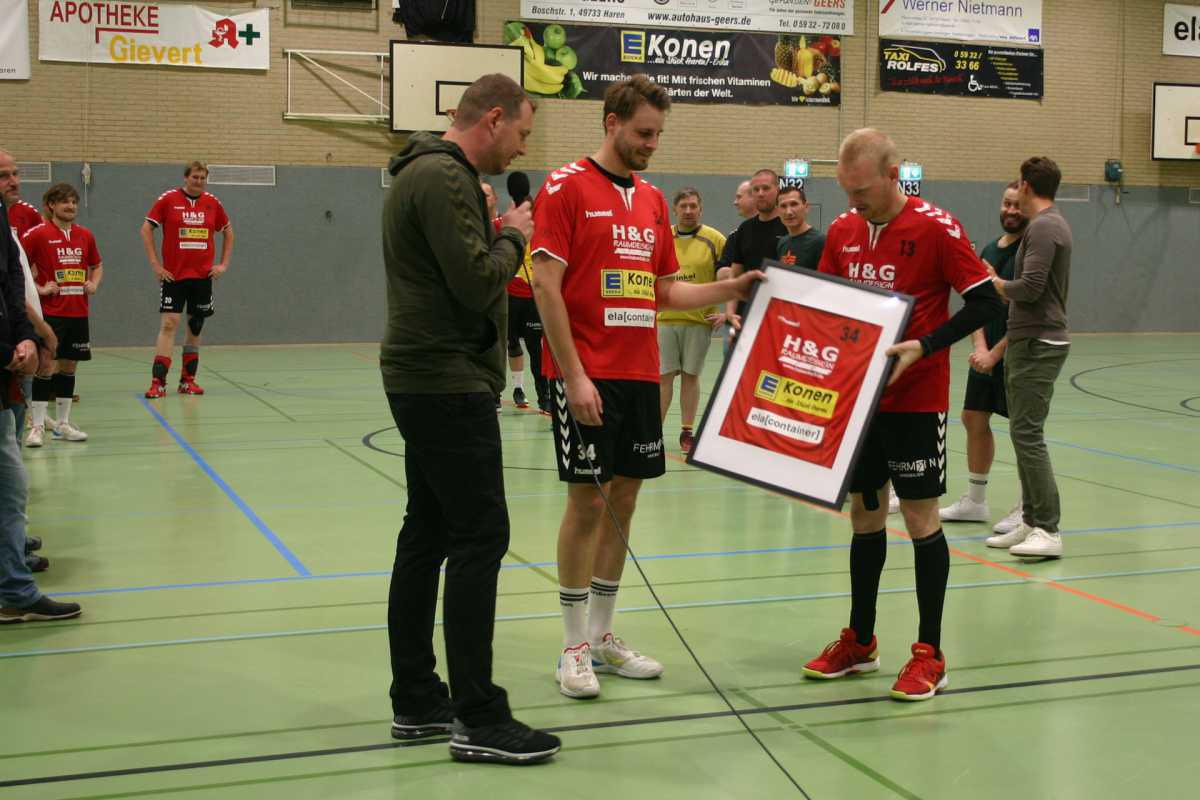 Letztes Spiel einer Harener Handball-Legende