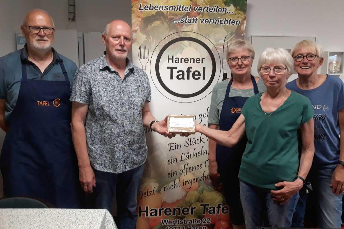 Mühlentag-Kollekte der Harener Tafel gespendet