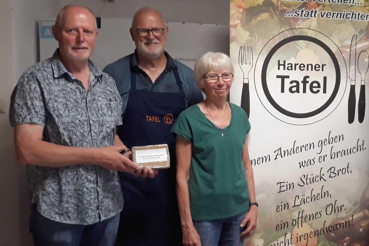 Mühlentag-Kollekte der Harener Tafel gespendet