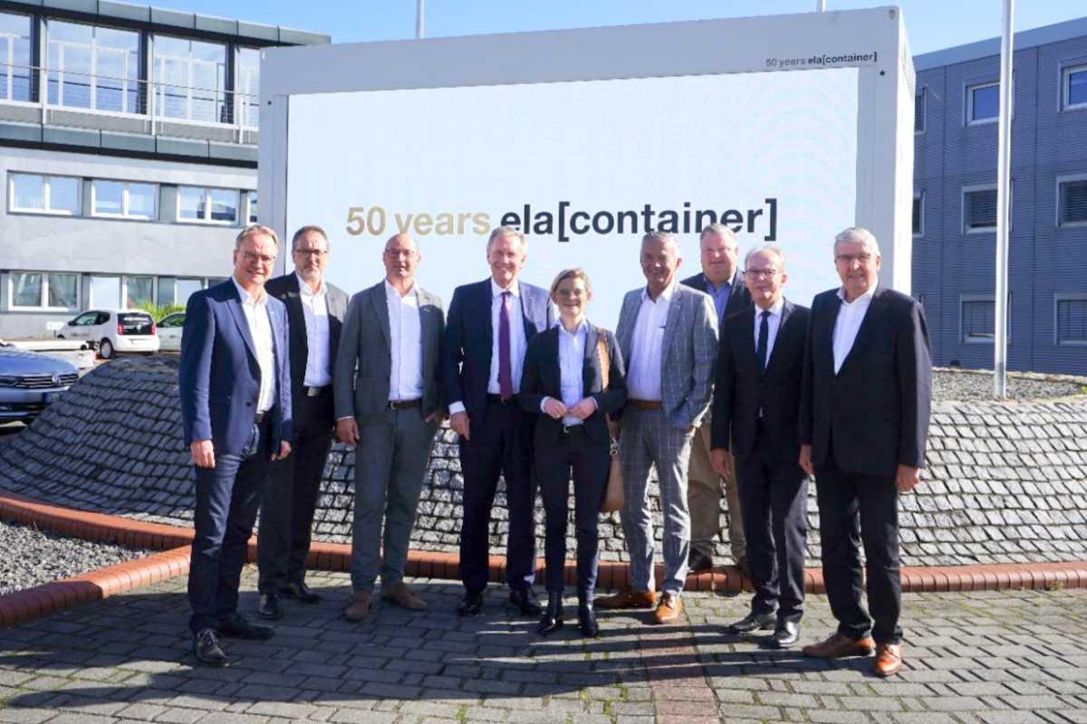 ELA Container feiert 50-jähriges Jubiläum  ELA Container feiert 50-jähriges Jubiläum
