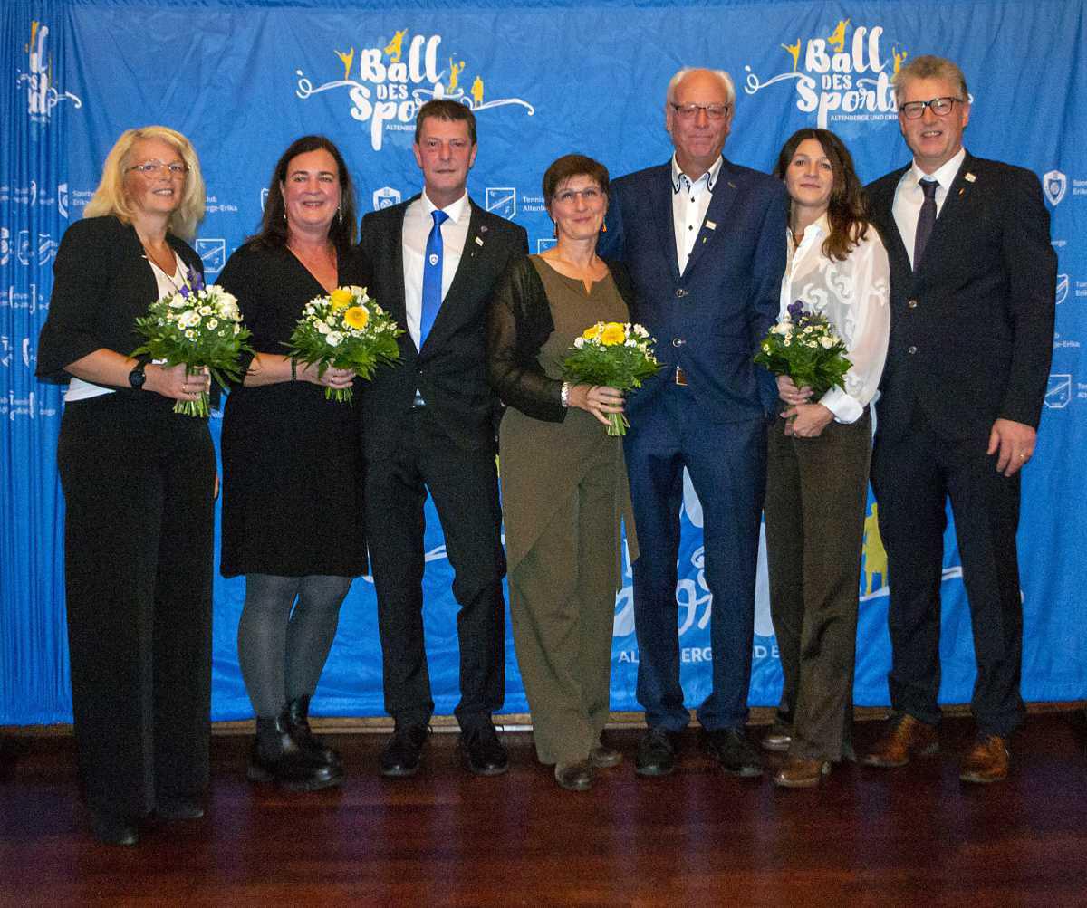 Sportbegeisterte aus Altenberge und Erika feierten eine rauschende Ballnacht  Sportbegeisterte aus Altenberge und Erika feierten eine rauschende Ballnacht