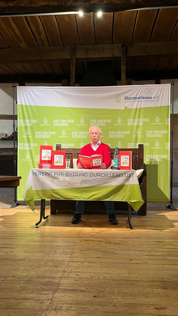 Über die Kindheit im Emsland - Christoph Migura beim Harener Lesefest