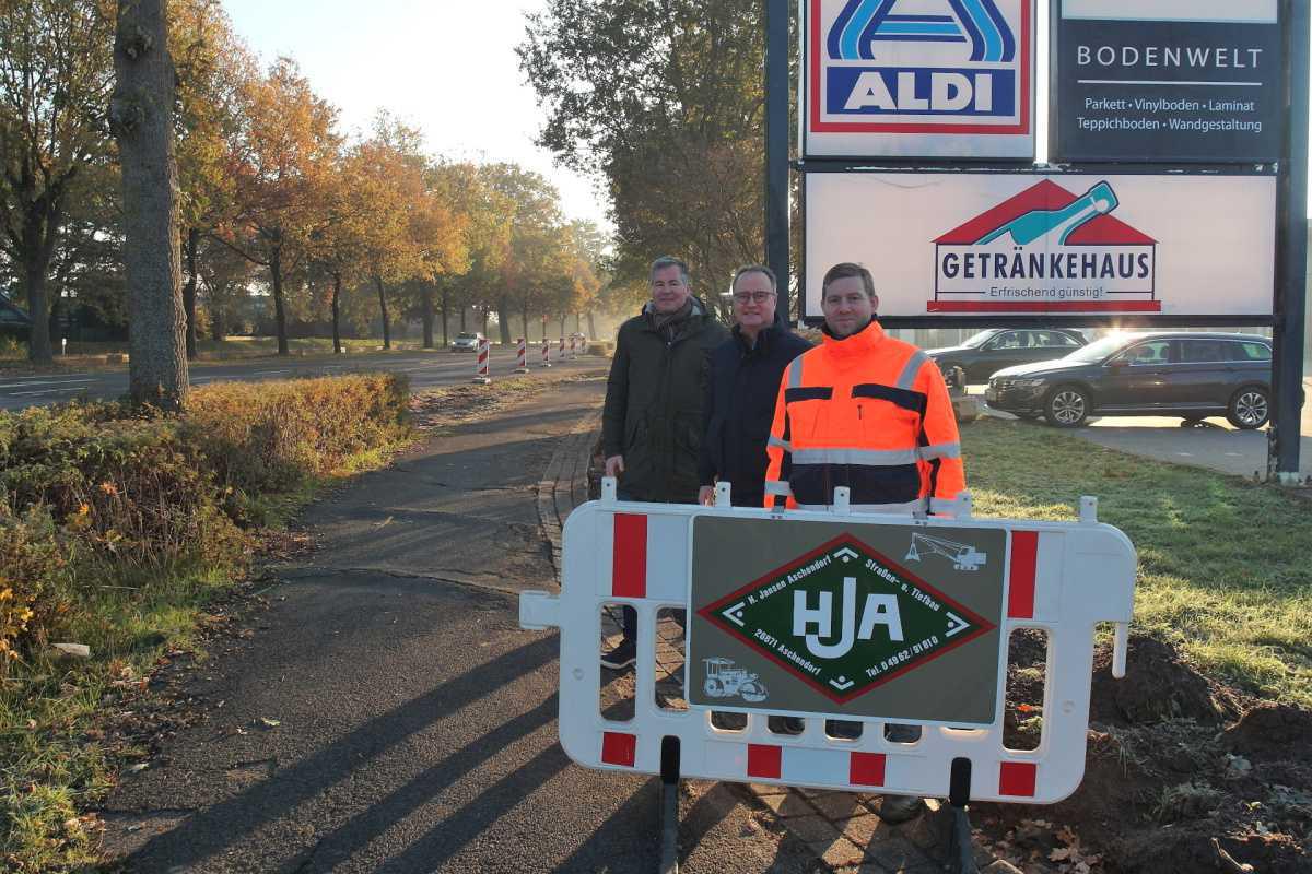 Ausbau des Radwegs an der Rütenbrocker Straße