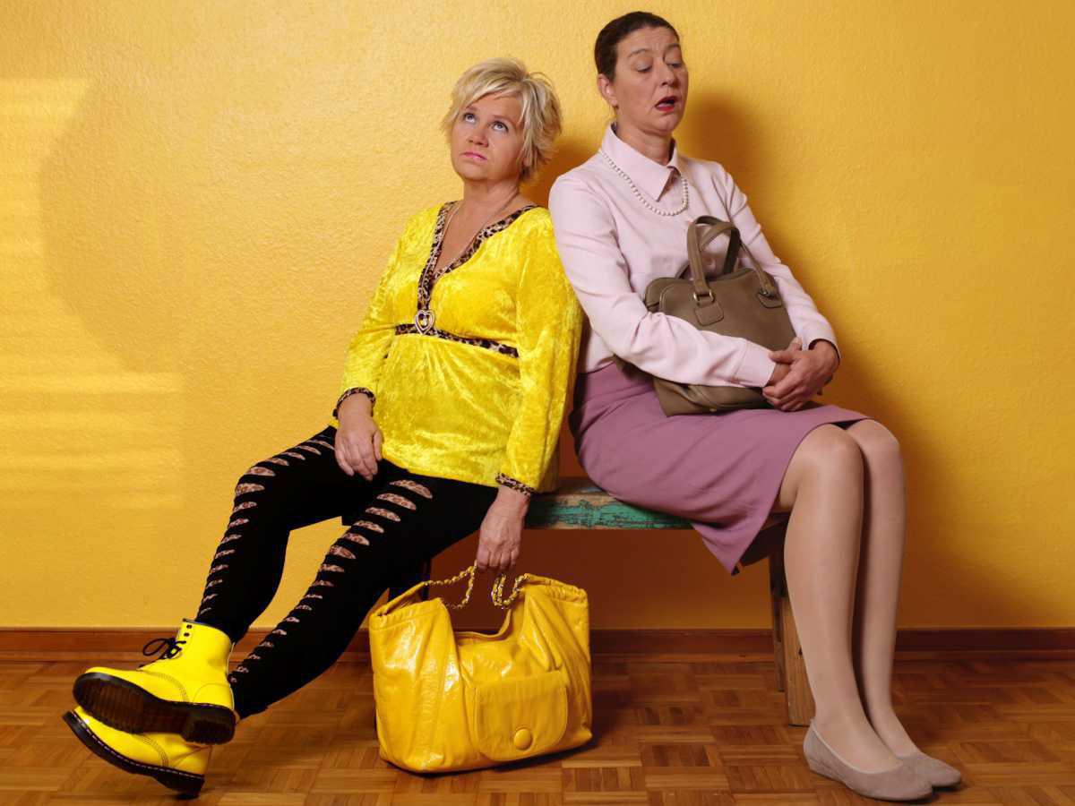 Auftritt des Kabarett-Duos „Thekentratsch“