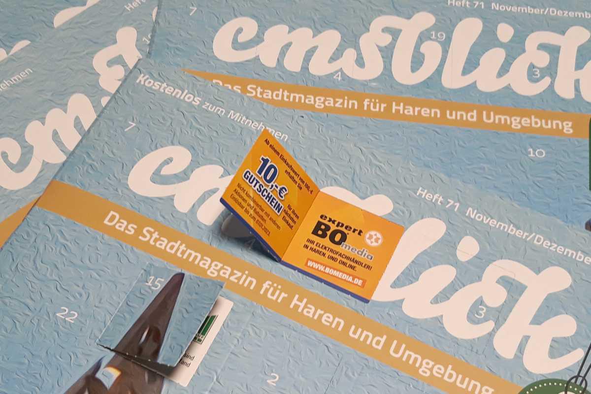 Neunzehntes Türchen des Emsblick-Adventskalenders Neunzehntes Türchen des Emsblick-Adventskalenders