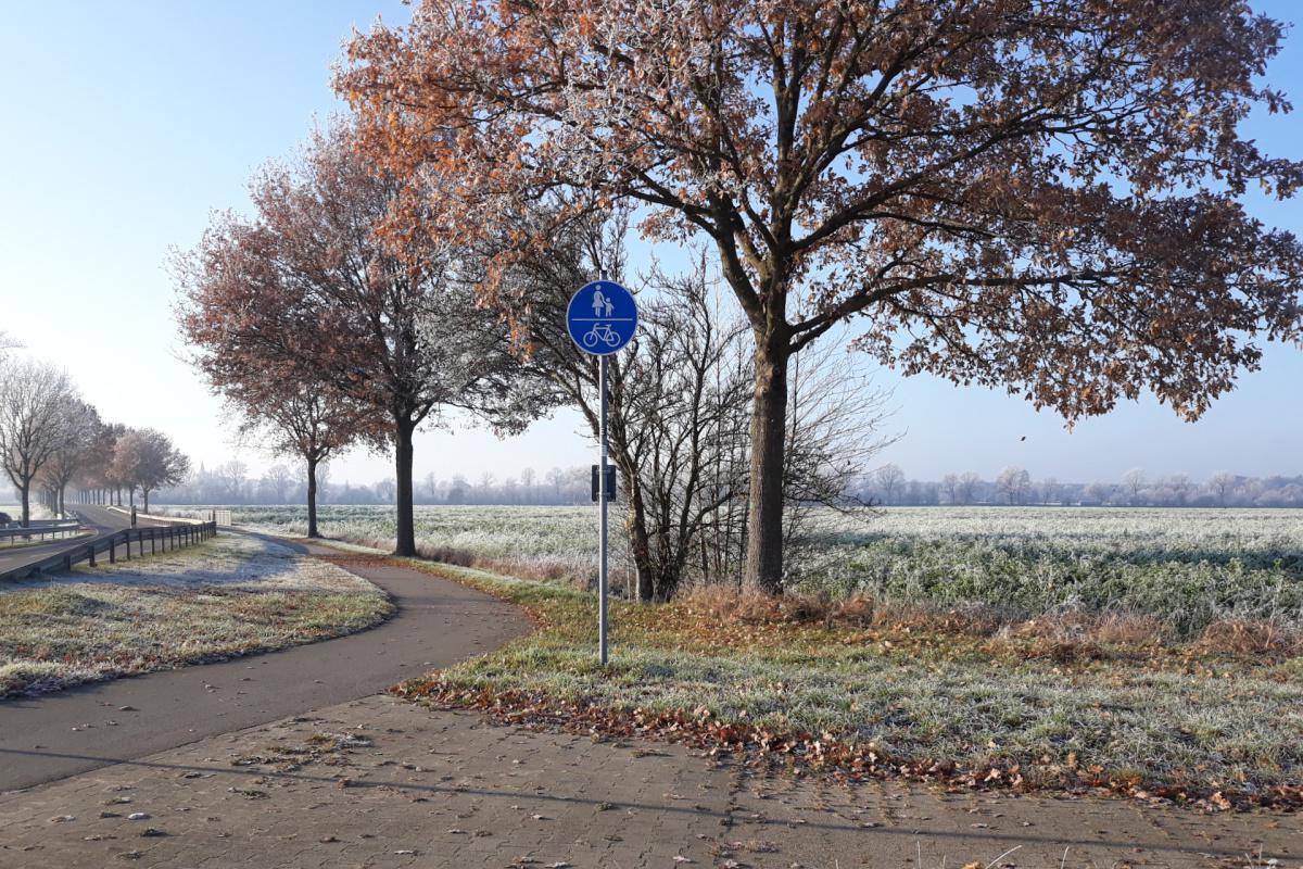Wie gepudert: Winteridylle im Emstal Wie gepudert: Winteridylle im Emstal