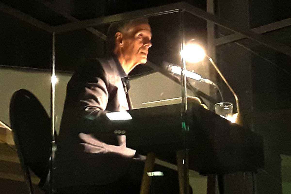 Spannende Lesung von Andreas Brandhorst im Amisia-Kontor Spannende Lesung von Andreas Brandhorst im Amisia-Kontor