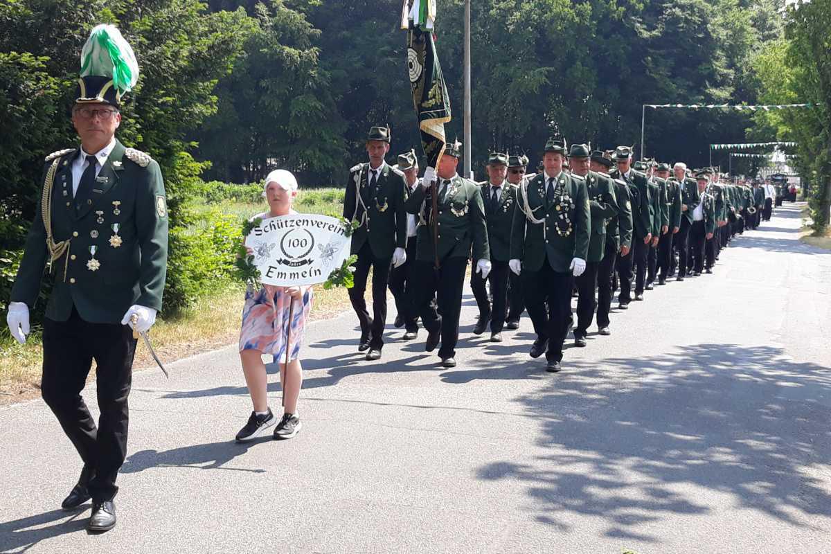 Jubiläums-Schützenkönig von Emmeln