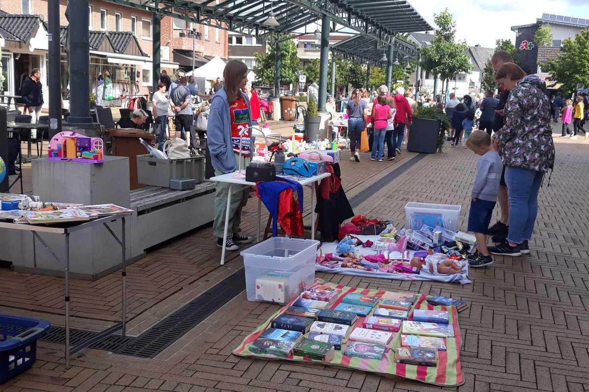 Heute Flohmarkt in Haren