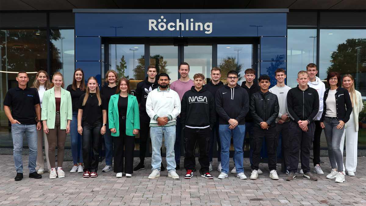 Bestnoten für Röchling-Azubis Bestnoten für Röchling-Azubis