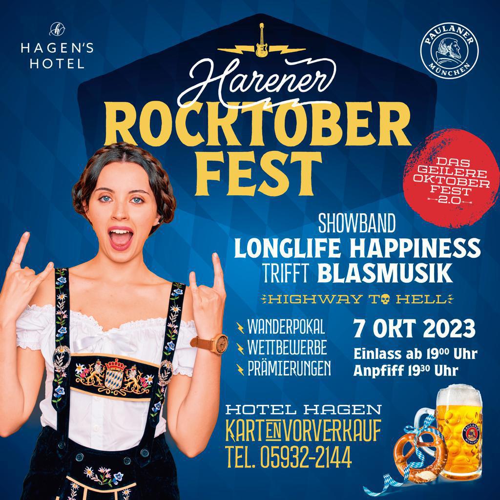 Rocktoberfest im Hotel Hagen