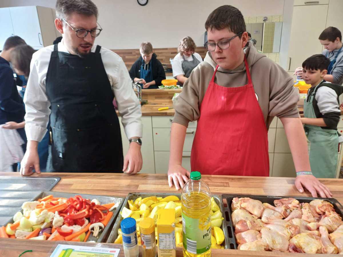 Projekt „Kochen macht Schule“ der Harener Martinus-Oberschule
