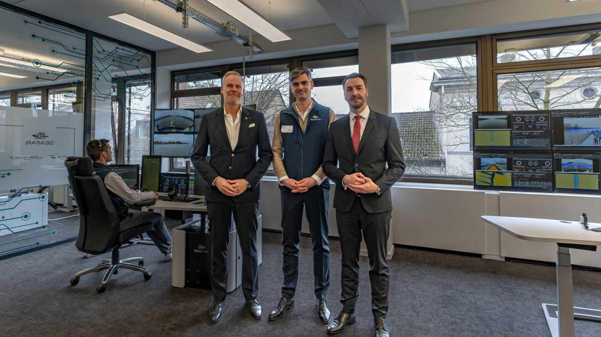 Deutschlands erste Zentrale für ferngesteuerte Binnenschifffahrt mit Harener Beteiligung