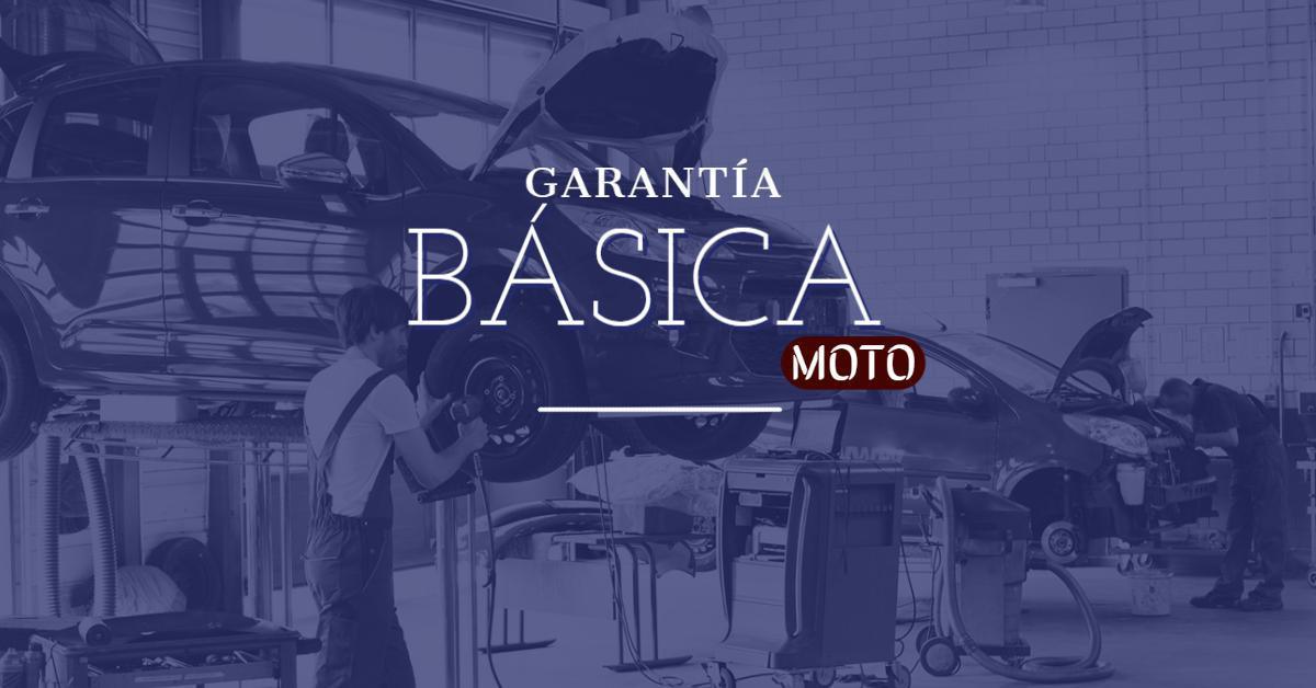 Coberturas Garantía Moto Básica