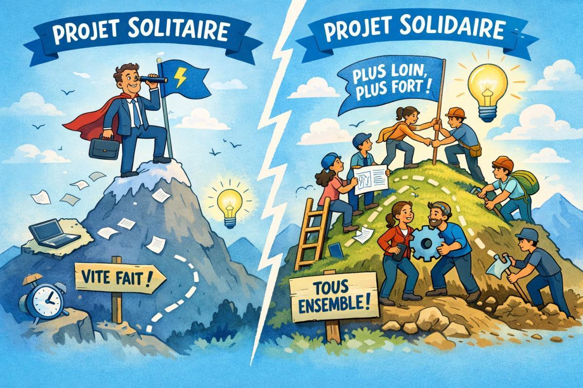 Le projet créateur de Valeur : un exercice solitaire ou un exercice solidaire ? Le projet créateur de Valeur : un exercice solitaire ou un exercice solidaire ?
