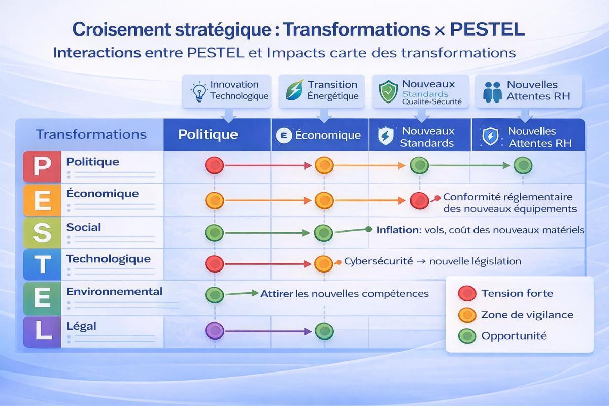 3. Impacts des Transformations x Pestel 3. Impacts des Transformations x Pestel