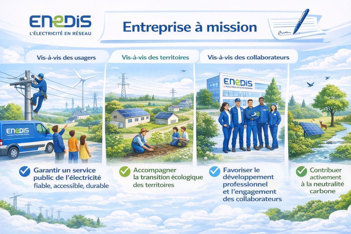 3. Enedis, entreprise à Mission