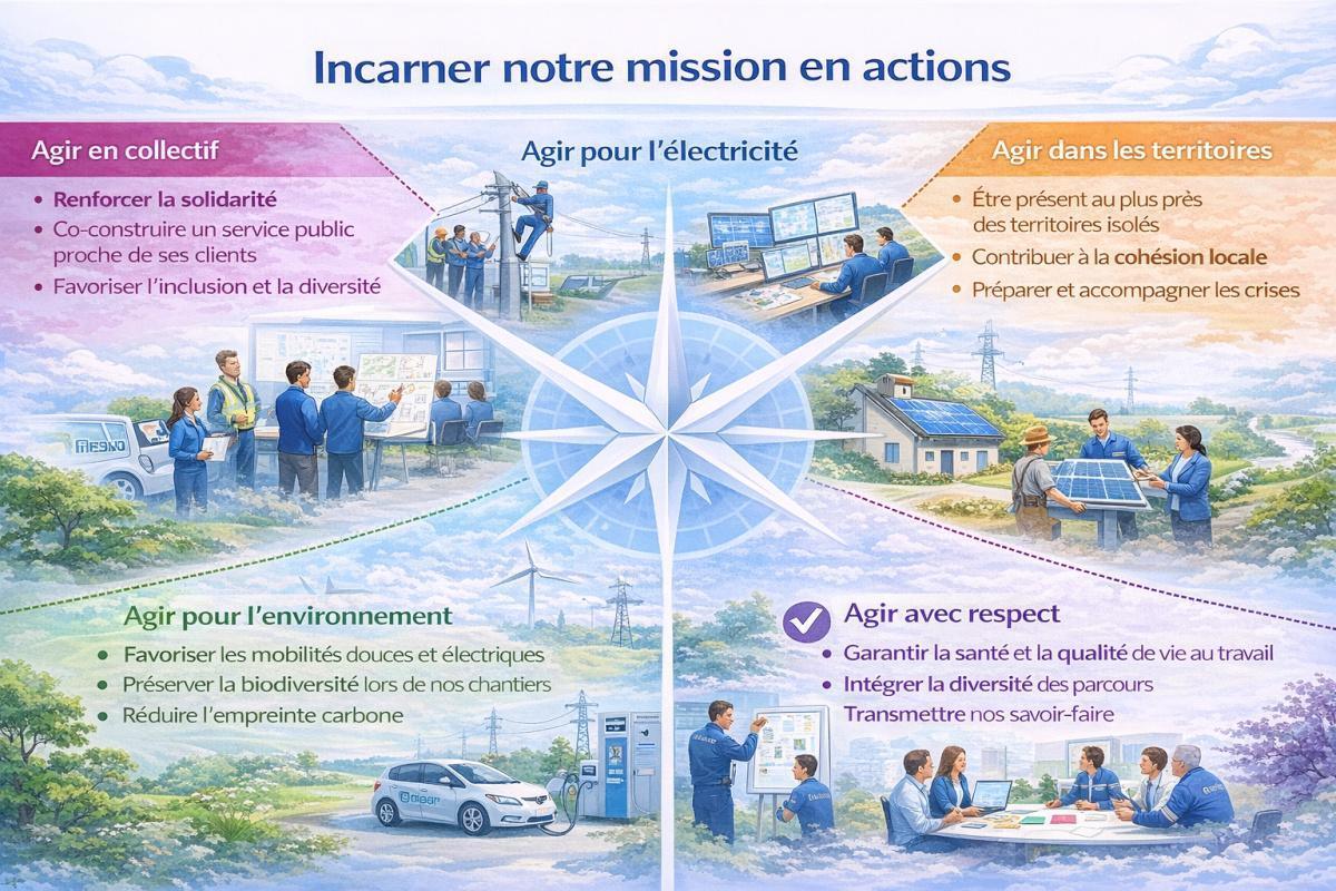 4. La mission de l'entreprise en actions ! 