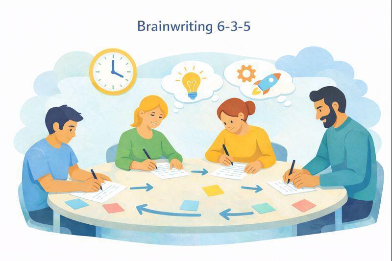 Brainwriting 6 - 3 - 5 Brainwriting 6 - 3 - 5