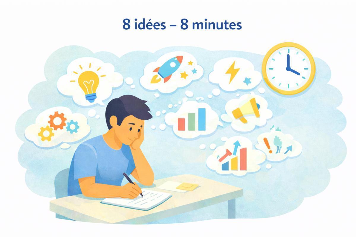 8 idées en 8 miniutes 