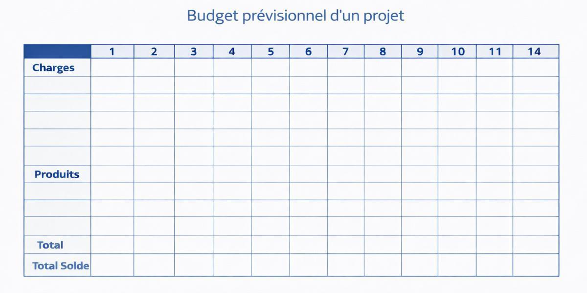 Budget prévisionnel Budget prévisionnel