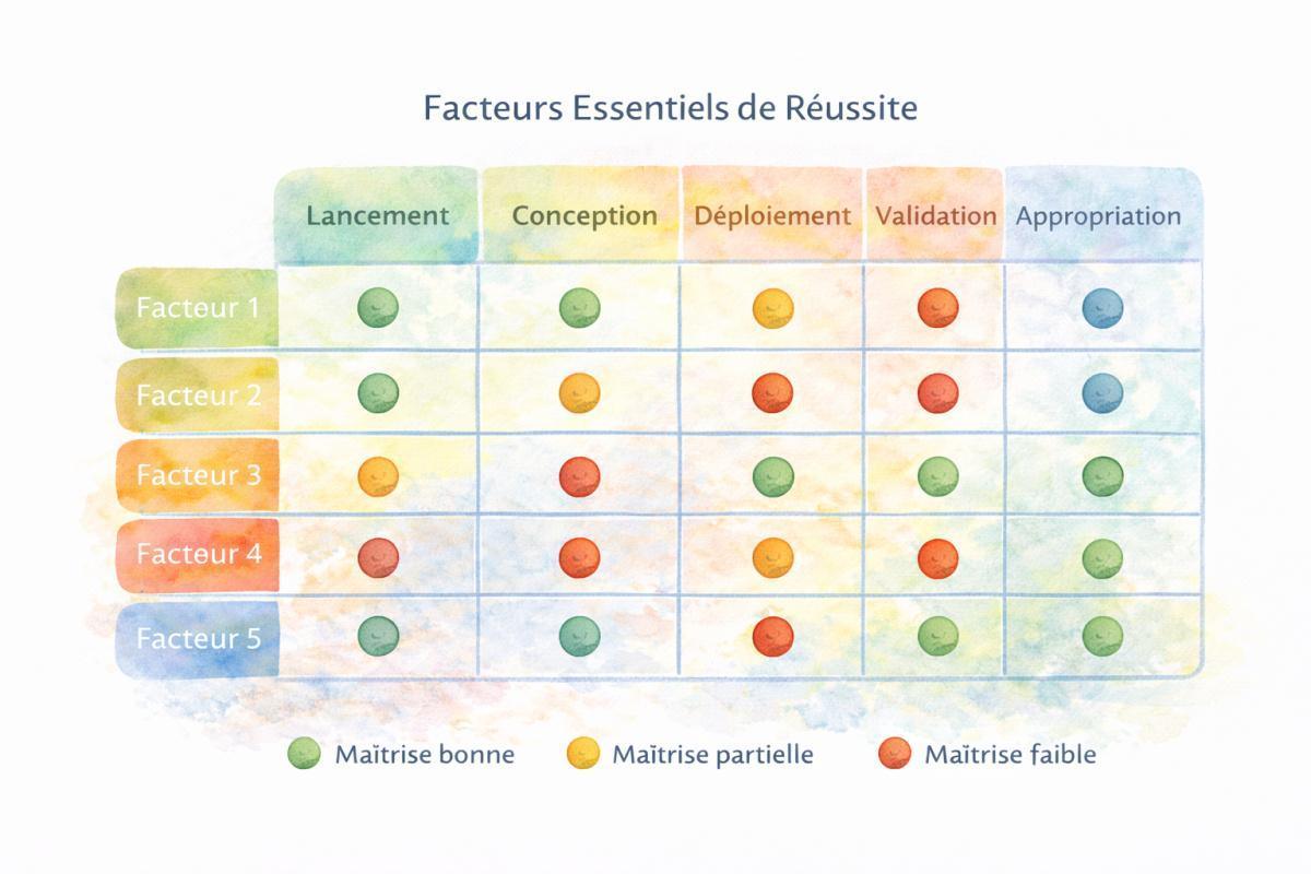 Matrice des Facteurs Essentiels de Réussite