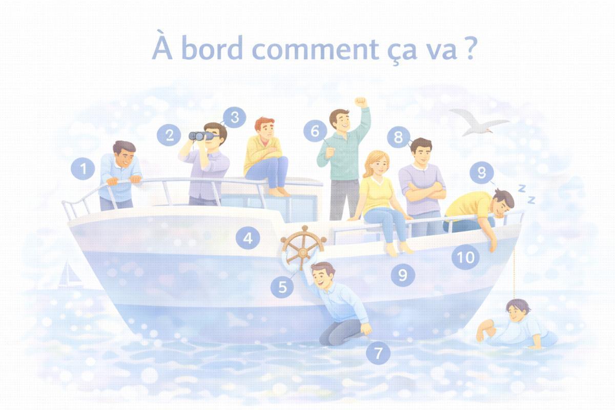 A bord , comment ca va ? 