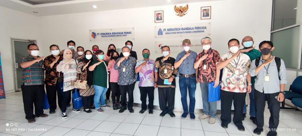 kunjungan dari Direktorat Jenderal Industri Kimia, Farmasi, dan Tekstil.  kunjungan dari Direktorat Jenderal Industri Kimia, Farmasi, dan Tekstil.