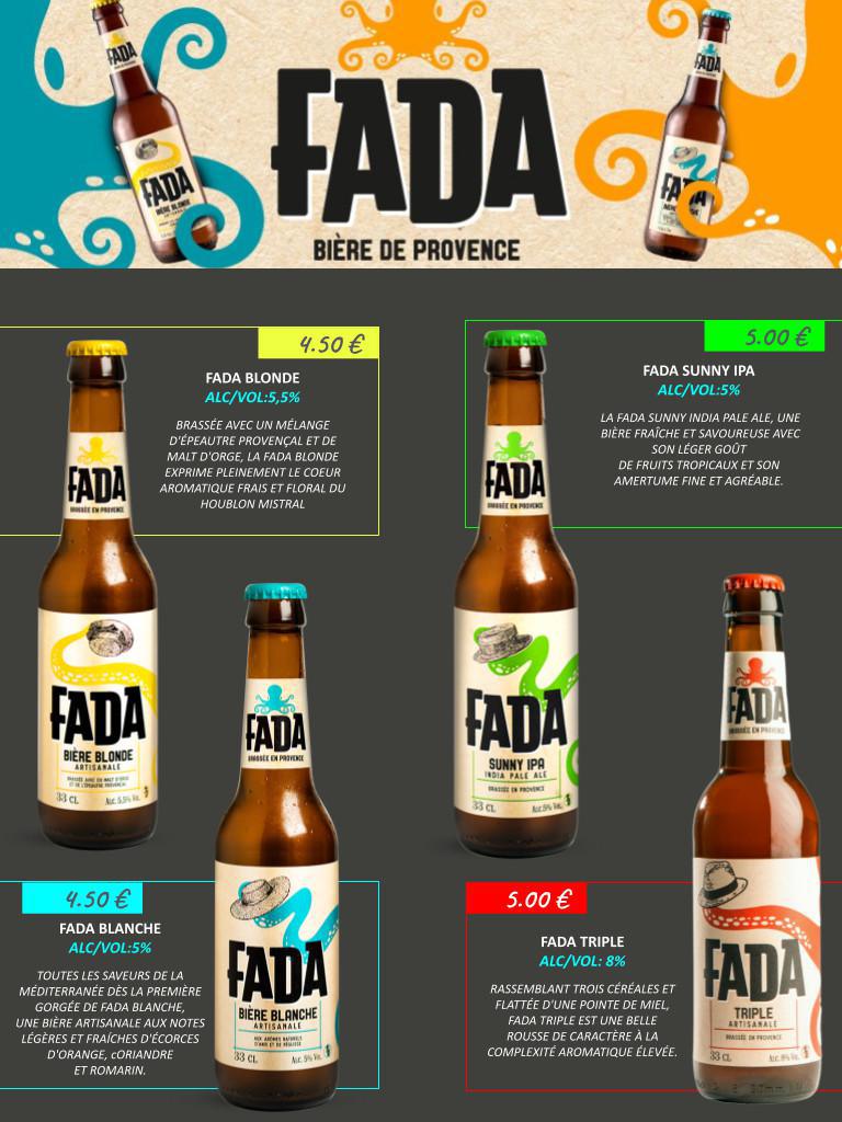 Bières Fada