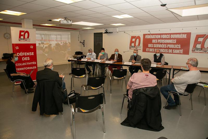 Pour une reconnaissance des agents territoriaux : conférence de presse du 5 mai 2021 Pour une reconnaissance des agents territoriaux : conférence de presse du 5 mai 2021