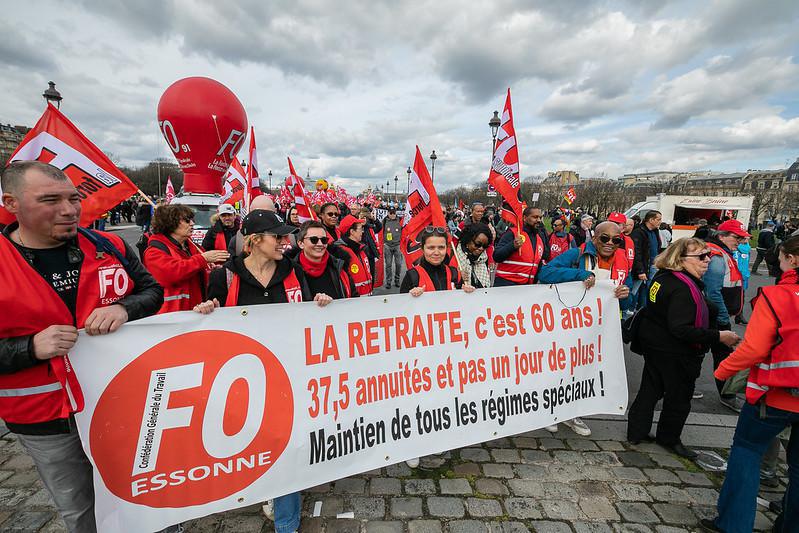 Manifestation contre la réforme des retraites du 15 mars