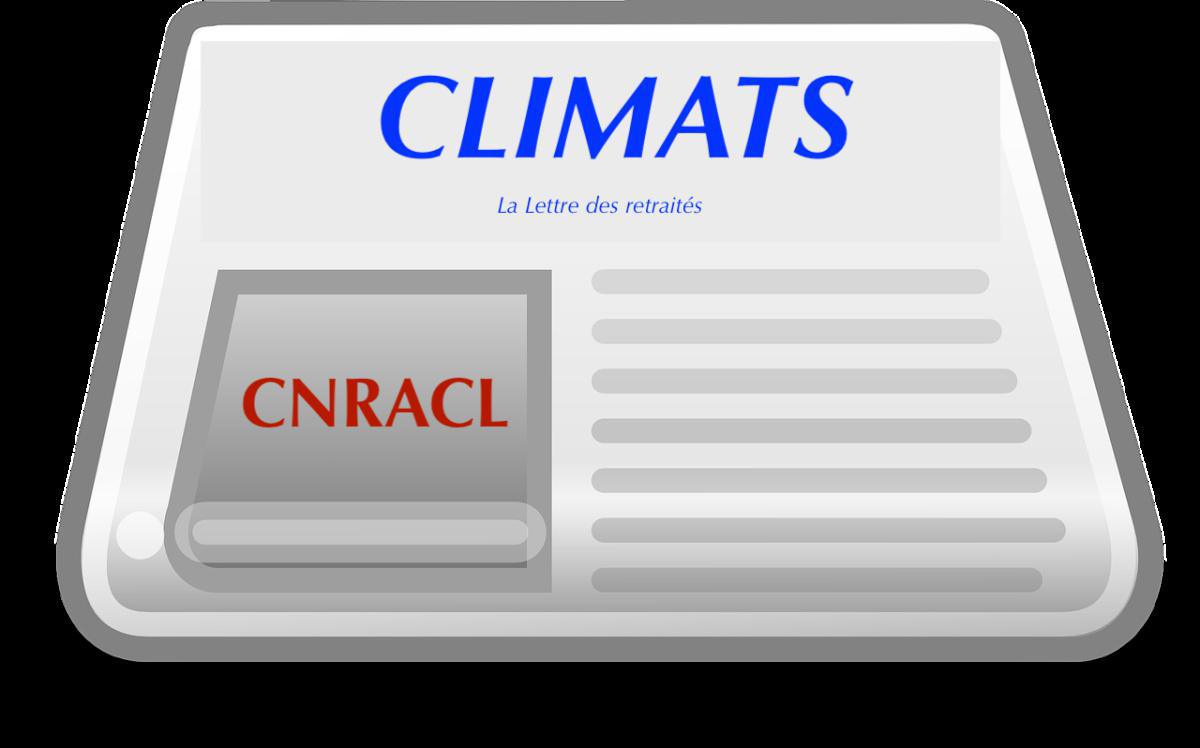 Votre newsletter "Climats" du mois de MAI est en ligne