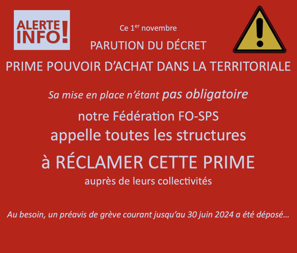 Prime de pouvoir d'achat exceptionnelle : décret publié pour la FPT mais attention... Prime de pouvoir d'achat exceptionnelle : décret publié pour la FPT mais attention...