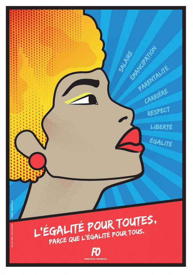 L'ÉGALITÉ POUR TOUTES, PARCE QUE L'ÉGALITÉ POUR TOUS : Journée internationale des droits des femmes
