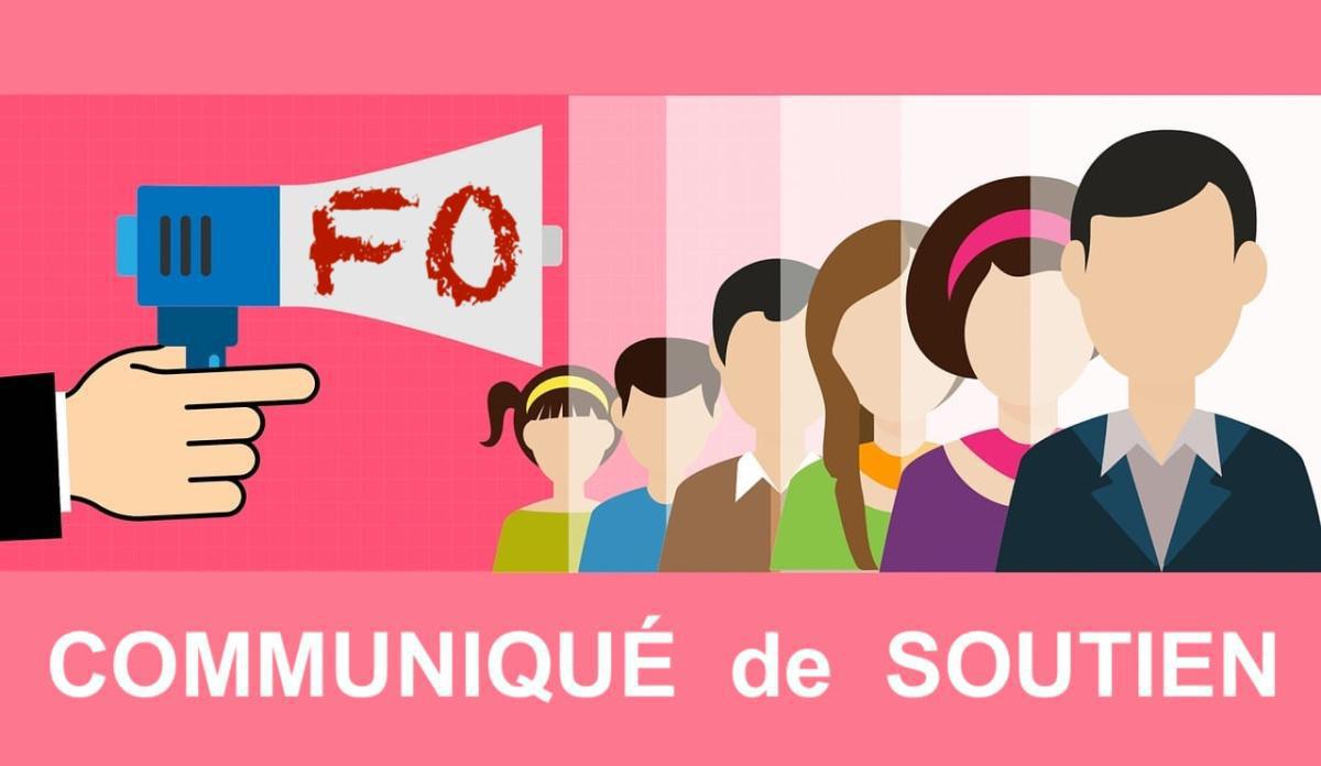 Soutien aux agents mobilisés devant l'Ehpad "Alquier Debrousse"