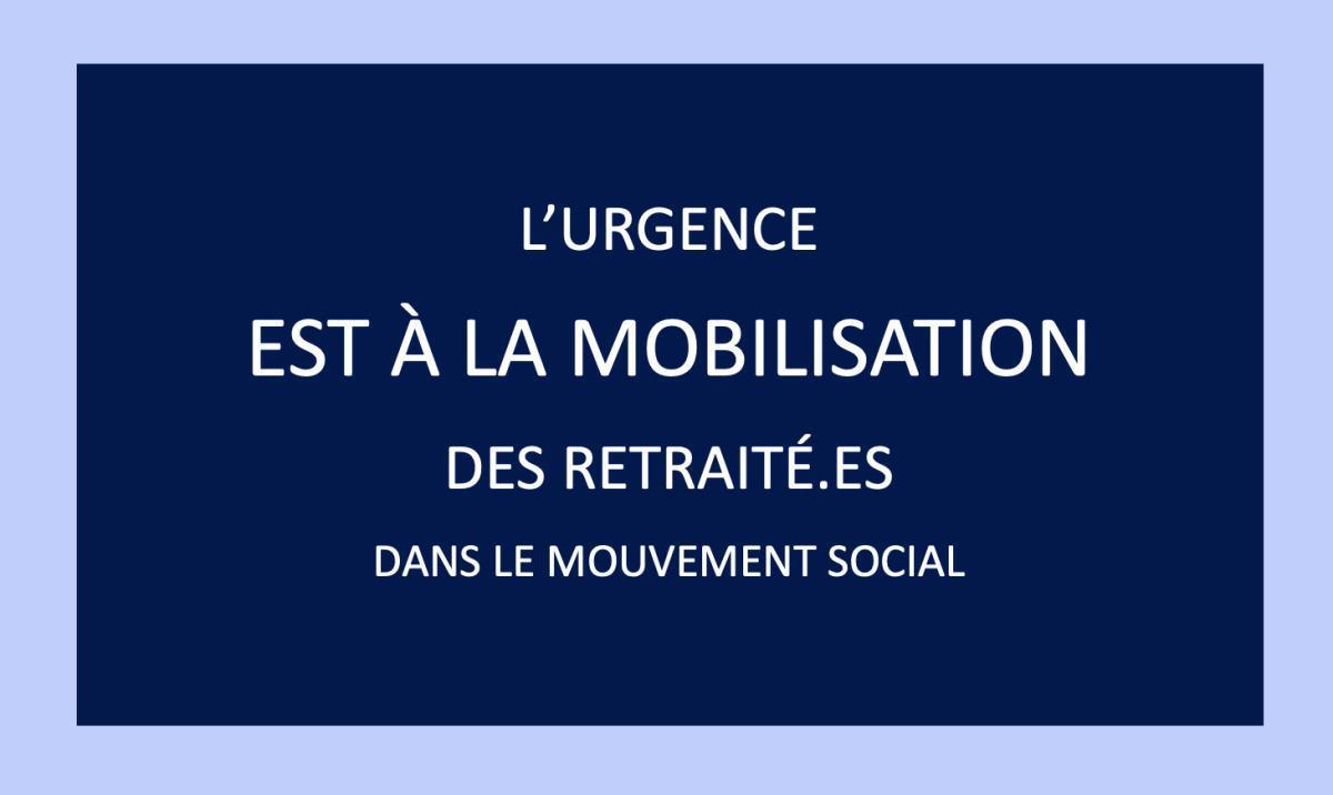 Le 2 octobre, les retraité.es dans l'action !