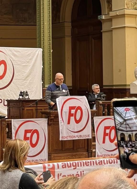 Meeting national FO - Fonction publique