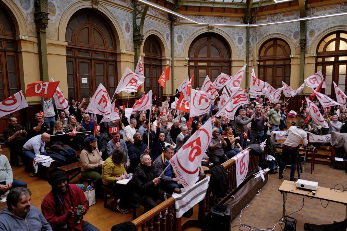 Meeting national FO - Fonction publique