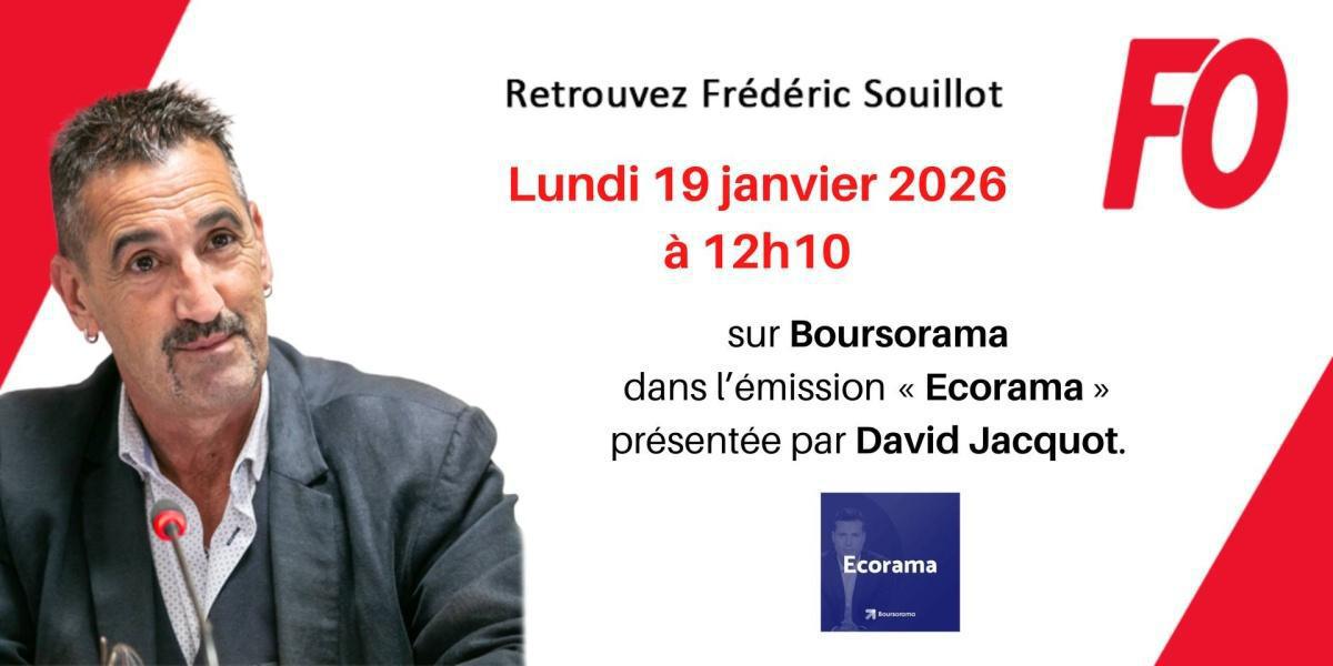 Entretien avec Frédéric Souillot...