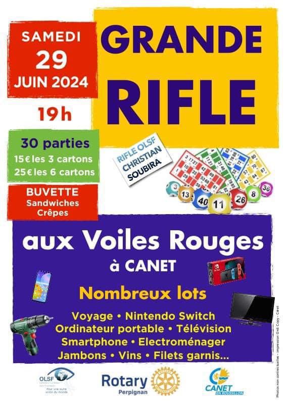 Grande rifle à Canet