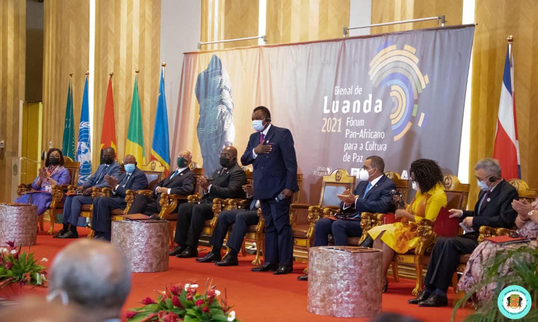 Paix en Afrique. Denis Sassou N'Guesso à la 2ème édition de la biennale de Luanda