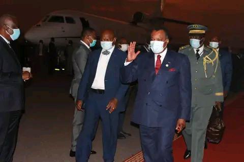 Denis Sassou N'Guesso regagne Brazzaville après le sommet de l'#UA à Malabo