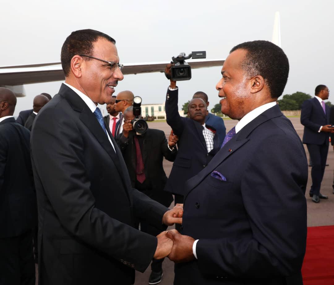 Diplomatie. Mohamed Bazoum en visite de travail à Brazzaville