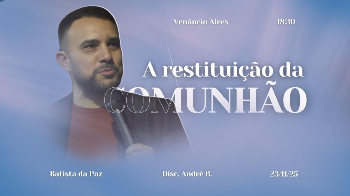 A restituição da comunhão A restituição da comunhão