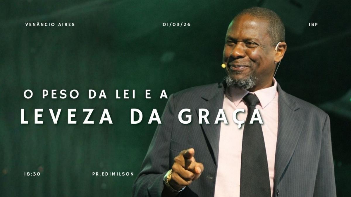 O peso da lei e a leveza da graça