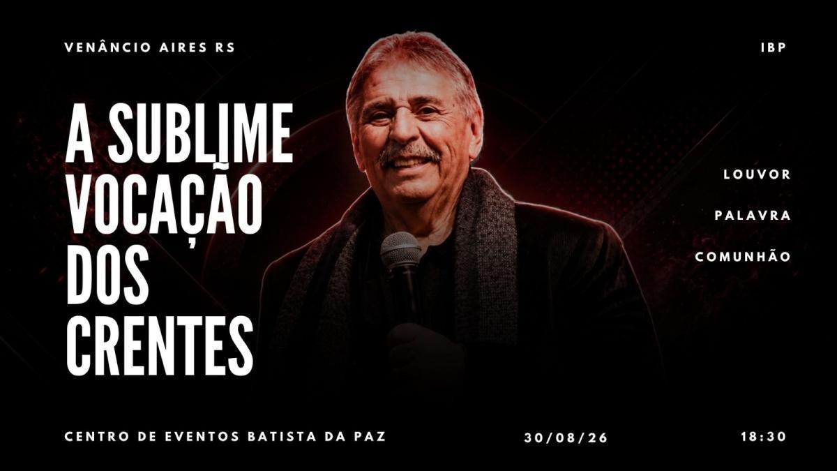 A sublime vocação dos crentes A sublime vocação dos crentes