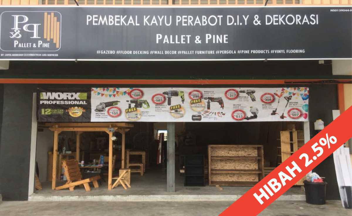 Pembekal Kayu Perabot D.I.Y & Dekorasi Pallet & Pine