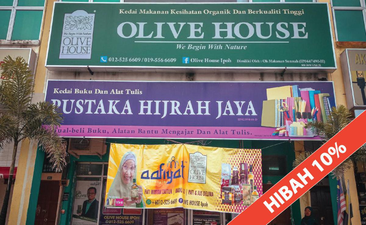 Olive House Ipoh & Pustaka Hijrah Jaya
