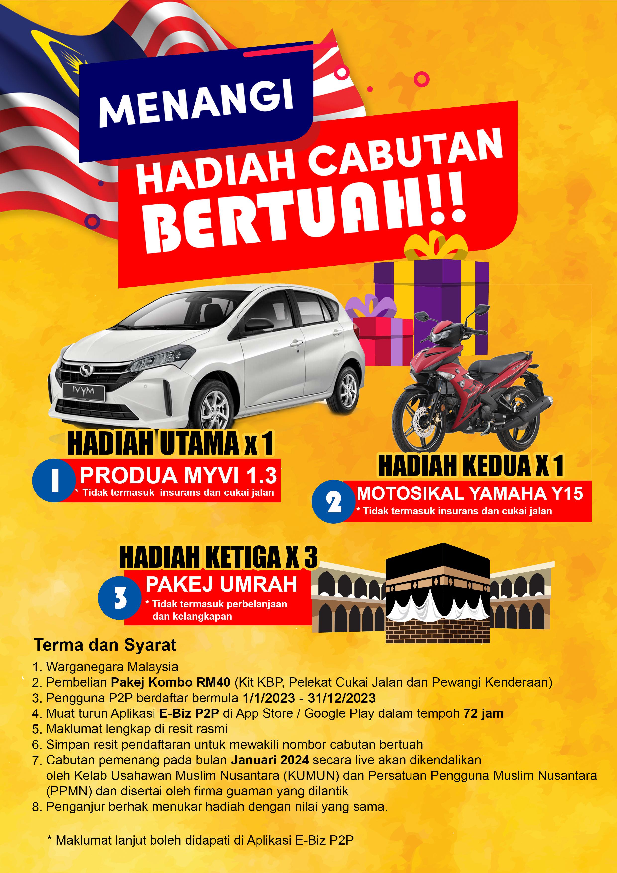 HADIAH CABUTAN BERTUAH